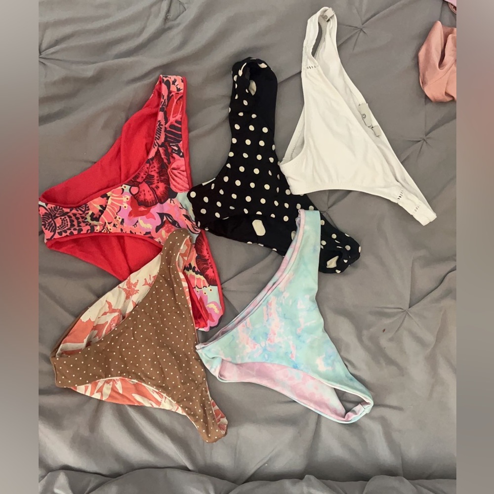Bikini bottoms! Brands: Lali and Layla, O’Neil, billabong and Lspace❤️‍🔥